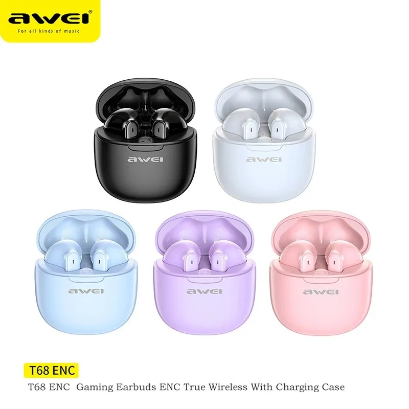 Awei T68 ENC Wireless Earbuds ENC V5.3 , Awei T68 ENC Wireless Earbuds ENC V5.3 for sale , Awei T68 ENC Wireless Earbuds ENC V5.3 for Sale in Pakistan , Awei T68 ENC Wireless Earbuds ENC V5.3 Available in Pakistan , Awei T68 ENC Wireless Earbuds ENC V5.3 
