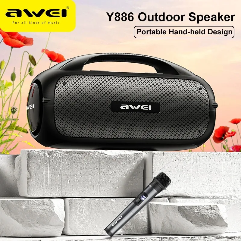 Awei Y886 Portable Outdoor Bluetooth Speaker , Awei Y886 Portable Outdoor Bluetooth Speaker for sale , Awei Y886 Portable Outdoor Bluetooth Speaker for Sale in Pakistan , Awei Y886 Portable Outdoor Bluetooth Speaker Available in Pakistan , Awei Y886 Porta