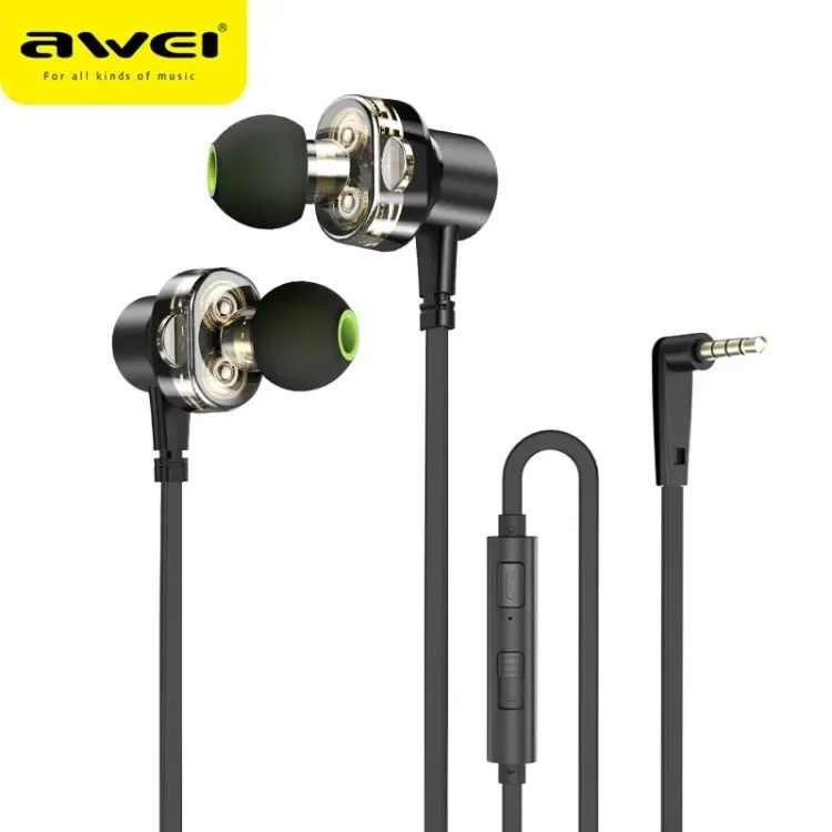 Awei Z1 Sports Earphone With Dual Dynamic Drives Black , Awei Z1 Sports Earphone With Dual Dynamic Drives Black for sale , Awei Z1 Sports Earphone With Dual Dynamic Drives Black for Sale in Pakistan , Awei Z1 Sports Earphone With Dual Dynamic Drives Black