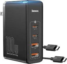 Baseus 100W GaN2 Pro Super Fast Charger 2C+2U With USB-C Cable White , Baseus 100W GaN2 Pro Super Fast Charger 2C+2U With USB-C Cable White for sale , Baseus 100W GaN2 Pro Super Fast Charger 2C+2U With USB-C Cable White for Sale in Pakistan , Baseus 100W 
