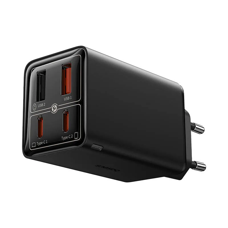 Baseus 2C+2U 65W GaN6 Pro Fast Charger EU Cluster Black , Baseus 2C+2U 65W GaN6 Pro Fast Charger EU Cluster Black for sale , Baseus 2C+2U 65W GaN6 Pro Fast Charger EU Cluster Black for Sale in Pakistan , Baseus 2C+2U 65W GaN6 Pro Fast Charger EU Cluster B