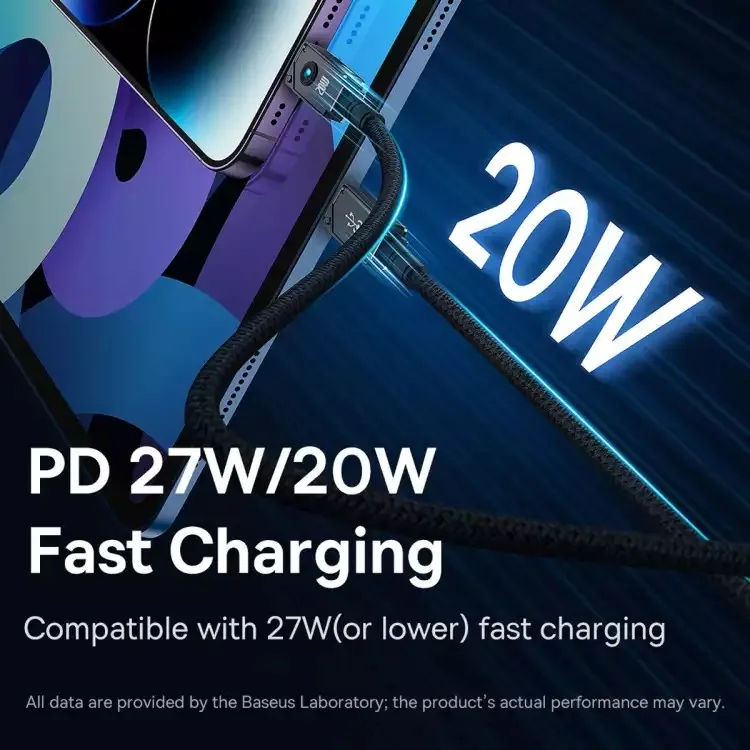 Baseus 2meter Unbreakable Series Fast Charging Data Cable Type-C to iP 20W , Baseus 2meter Unbreakable Series Fast Charging Data Cable Type-C to iP 20W for sale , Baseus 2meter Unbreakable Series Fast Charging Data Cable Type-C to iP 20W for Sale in Pakis