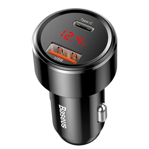 Baseus 45W Magic Series Fast Car Charger U+C , Baseus 45W Magic Series Fast Car Charger U+C for sale , Baseus 45W Magic Series Fast Car Charger U+C for Sale in Pakistan , Baseus 45W Magic Series Fast Car Charger U+C Available in Pakistan , Baseus 45W Magi