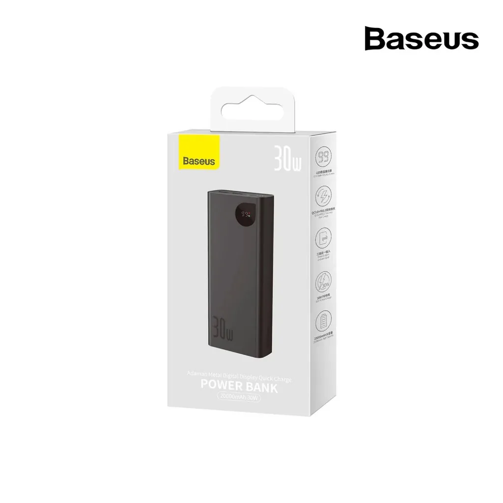 Baseus Adaman Metal Digital Display Fast charge Power Bank 20000mAh 30W , Baseus Adaman Metal Digital Display Fast charge Power Bank 20000mAh 30W for sale , Baseus Adaman Metal Digital Display Fast charge Power Bank 20000mAh 30W for Sale in Pakistan , Bas