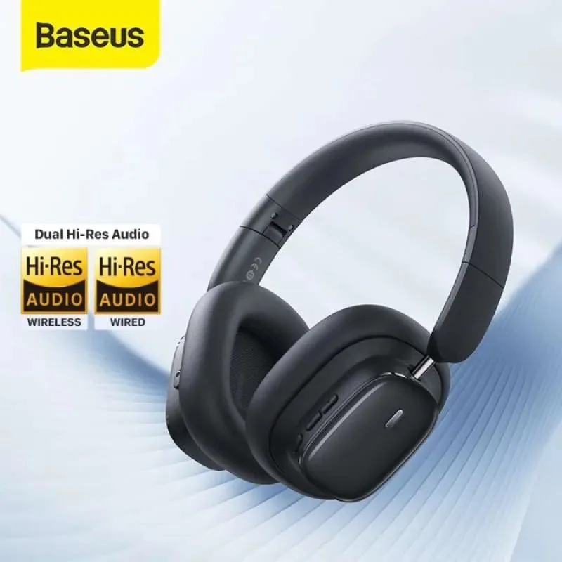 Baseus Bowie H1i Noise Cancellation Wireless Headphones Cluster Black , Baseus Bowie H1i Noise Cancellation Wireless Headphones Cluster Black for sale , Baseus Bowie H1i Noise Cancellation Wireless Headphones Cluster Black for Sale in Pakistan , Baseus Bo
