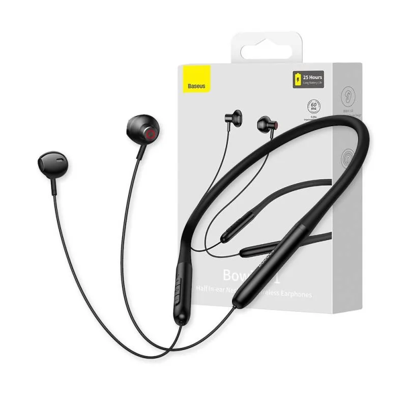 Baseus Bowie P1x In-ear Neckband Wireless Earphones Black , Baseus Bowie P1x In-ear Neckband Wireless Earphones Black for sale , Baseus Bowie P1x In-ear Neckband Wireless Earphones Black for Sale in Pakistan , Baseus Bowie P1x In-ear Neckband Wireless Ear