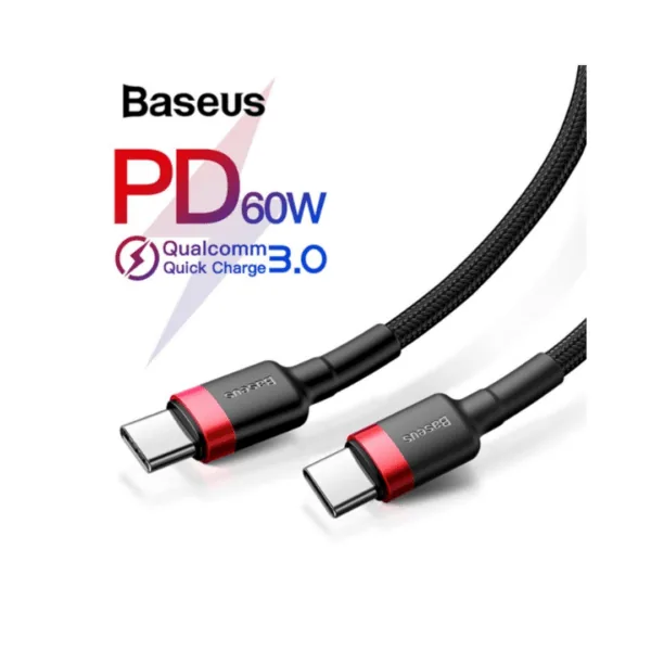 Baseus Cafule Type-C PD2.0 60W Flash Charging Data Cable , Baseus Cafule Type-C PD2.0 60W Flash Charging Data Cable for sale , Baseus Cafule Type-C PD2.0 60W Flash Charging Data Cable for Sale in Pakistan , Baseus Cafule Type-C PD2.0 60W Flash Charging Da