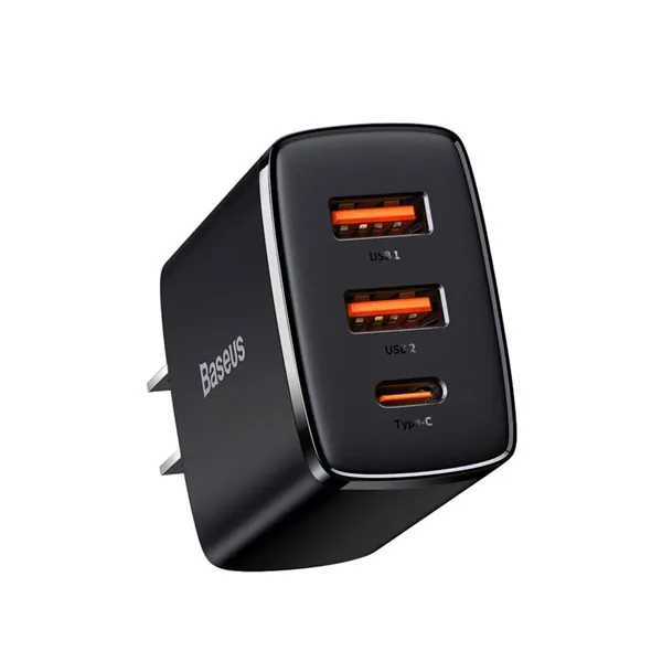 Baseus Compact Quick Charger 2U+C 30W EU Black , Baseus Compact Quick Charger 2U+C 30W EU Black for sale , Baseus Compact Quick Charger 2U+C 30W EU Black for Sale in Pakistan , Baseus Compact Quick Charger 2U+C 30W EU Black Available in Pakistan , Baseus 