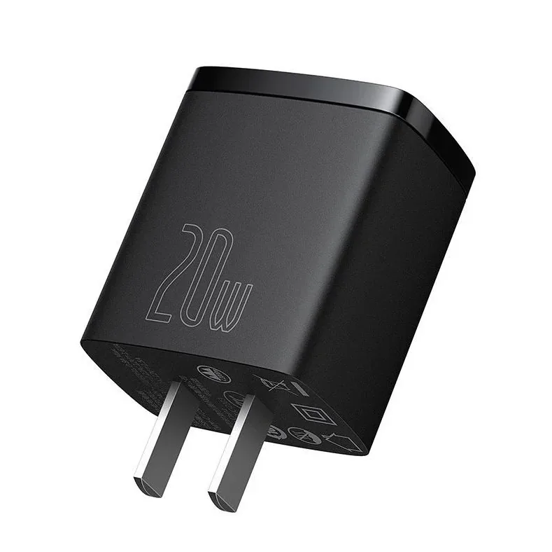 Baseus Compact Super Quick Charger Dual Port U+C 20W , Baseus Compact Super Quick Charger Dual Port U+C 20W for sale , Baseus Compact Super Quick Charger Dual Port U+C 20W for Sale in Pakistan , Baseus Compact Super Quick Charger Dual Port U+C 20W Availab