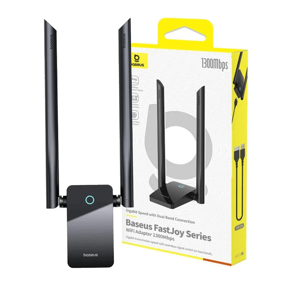 Baseus FastJoy 1300Mbps Series WiFi Adapter , Baseus FastJoy 1300Mbps Series WiFi Adapter for sale , Baseus FastJoy 1300Mbps Series WiFi Adapter for Sale in Pakistan , Baseus FastJoy 1300Mbps Series WiFi Adapter Available in Pakistan , Baseus FastJoy 1300