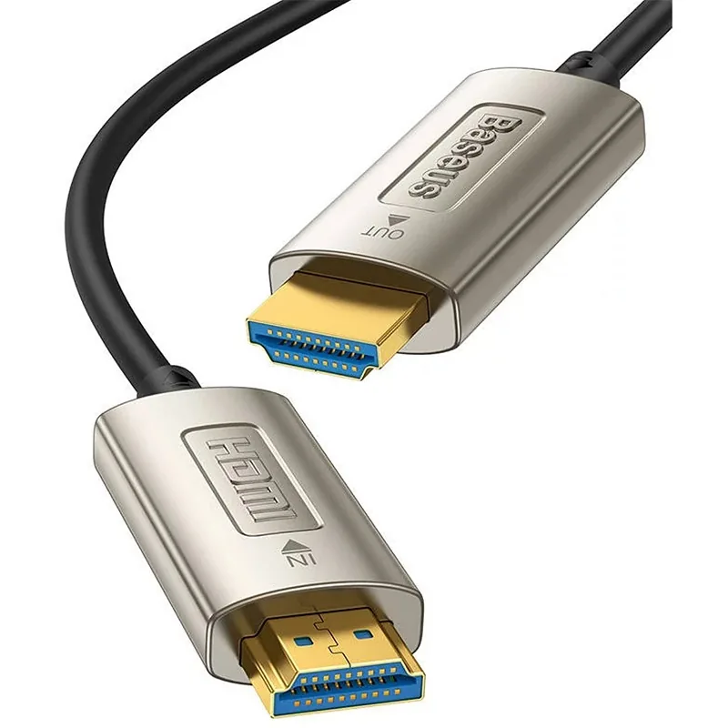 Baseus High Definition Series Optic Fiber HDMI to HDMI 4K Adapter Cable 15m Black , Baseus High Definition Series Optic Fiber HDMI to HDMI 4K Adapter Cable 15m Black for sale , Baseus High Definition Series Optic Fiber HDMI to HDMI 4K Adapter Cable 15m Bl