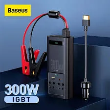 Baseus IGBT Power Car Inverter 300W (220V CN/EU ) Black , Baseus IGBT Power Car Inverter 300W (220V CN/EU ) Black for sale , Baseus IGBT Power Car Inverter 300W (220V CN/EU ) Black for Sale in Pakistan , Baseus IGBT Power Car Inverter 300W (220V CN/EU ) B