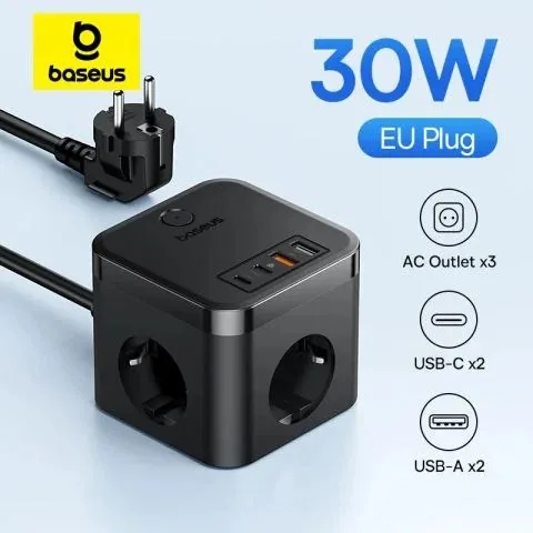 Baseus PowerCombo Cube Power Strip 30W , Baseus PowerCombo Cube Power Strip 30W for sale , Baseus PowerCombo Cube Power Strip 30W for Sale in Pakistan , Baseus PowerCombo Cube Power Strip 30W Available in Pakistan , Baseus PowerCombo Cube Power Strip 30W 