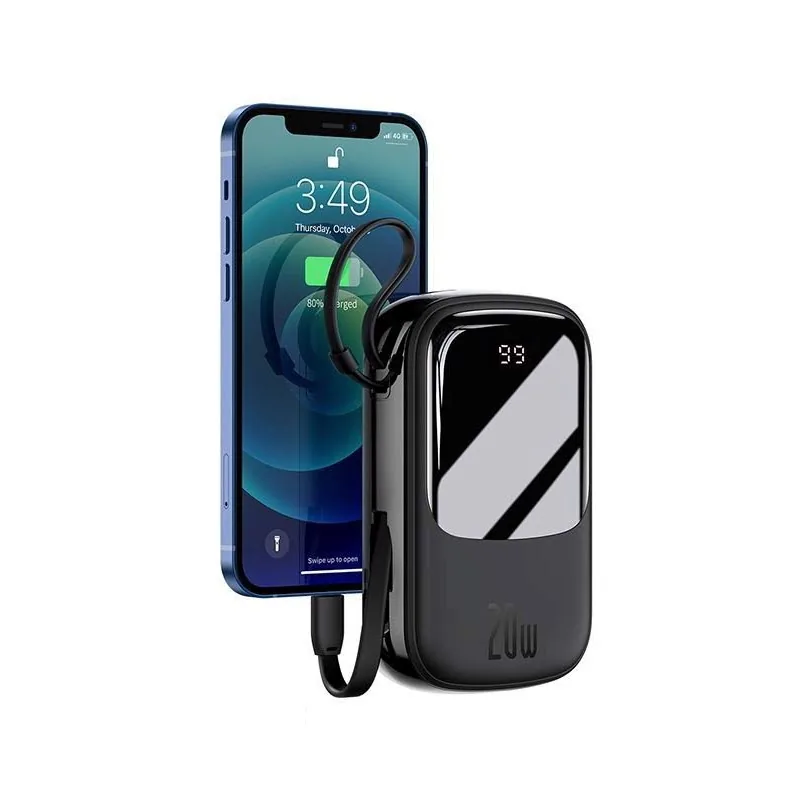 Baseus Qpow Pro Digital Display Fast Charge Power Bank 20000mAh 20W iP Edition Black , Baseus Qpow Pro Digital Display Fast Charge Power Bank 20000mAh 20W iP Edition Black for sale , Baseus Qpow Pro Digital Display Fast Charge Power Bank 20000mAh 20W iP E