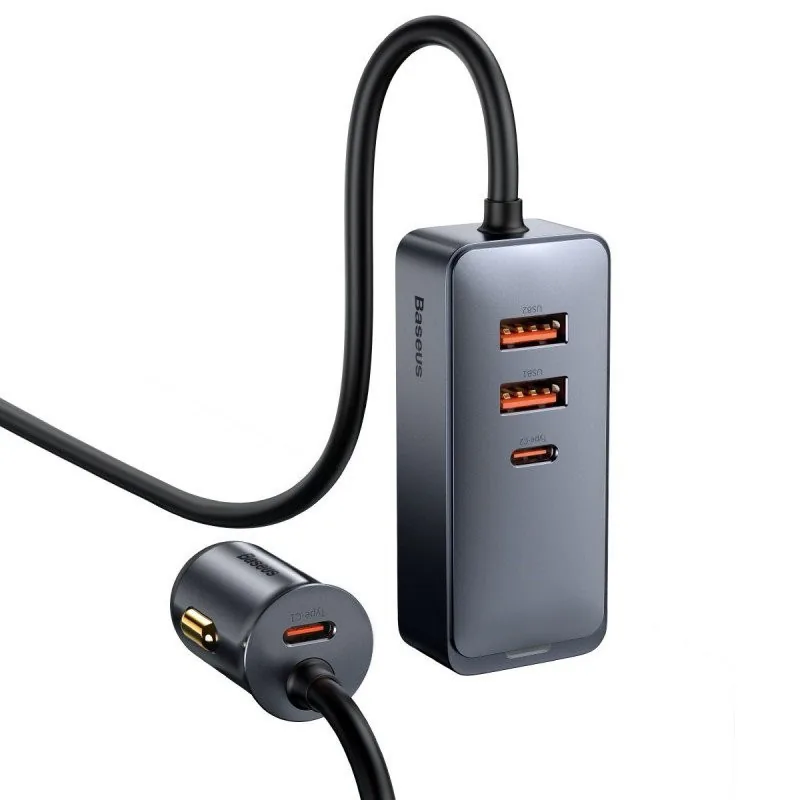Baseus Share Together 3x USB / USB Type C Car charger 120W , Baseus Share Together 3x USB / USB Type C Car charger 120W for sale , Baseus Share Together 3x USB / USB Type C Car charger 120W for Sale in Pakistan , Baseus Share Together 3x USB / USB Type C