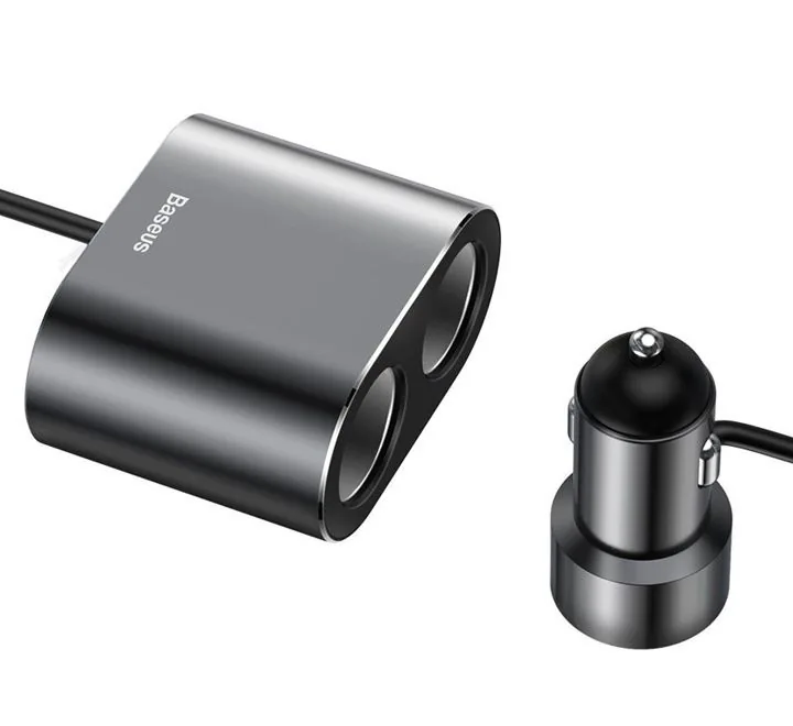 Baseus Splitter Car Charger with High Efficiency one-to-two Cigarette Lighter , Baseus Splitter Car Charger with High Efficiency one-to-two Cigarette Lighter for sale , Baseus Splitter Car Charger with High Efficiency one-to-two Cigarette Lighter for Sale