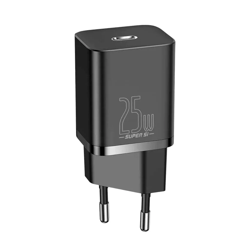 Baseus Super Si Quick Charger 1C 25W EU Black , Baseus Super Si Quick Charger 1C 25W EU Black for sale , Baseus Super Si Quick Charger 1C 25W EU Black for Sale in Pakistan , Baseus Super Si Quick Charger 1C 25W EU Black Available in Pakistan , Baseus Supe