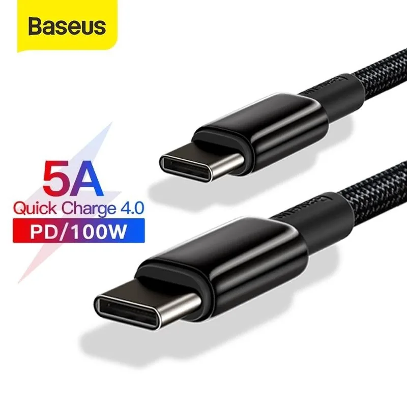 Baseus Tungsten Gold Fast Charging Data Cable Type-C to Type-C 100W , Baseus Tungsten Gold Fast Charging Data Cable Type-C to Type-C 100W for sale , Baseus Tungsten Gold Fast Charging Data Cable Type-C to Type-C 100W for Sale in Pakistan , Baseus Tungsten