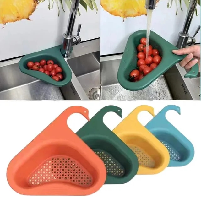 1 piece Triangular Corner kitchen sink shelf plastic leftover holder, the perfect addition to your kitchen , 1 piece Triangular Corner kitchen sink shelf plastic leftover holder, the perfect addition to your kitchen for sale , 1 piece Triangular Corner ki