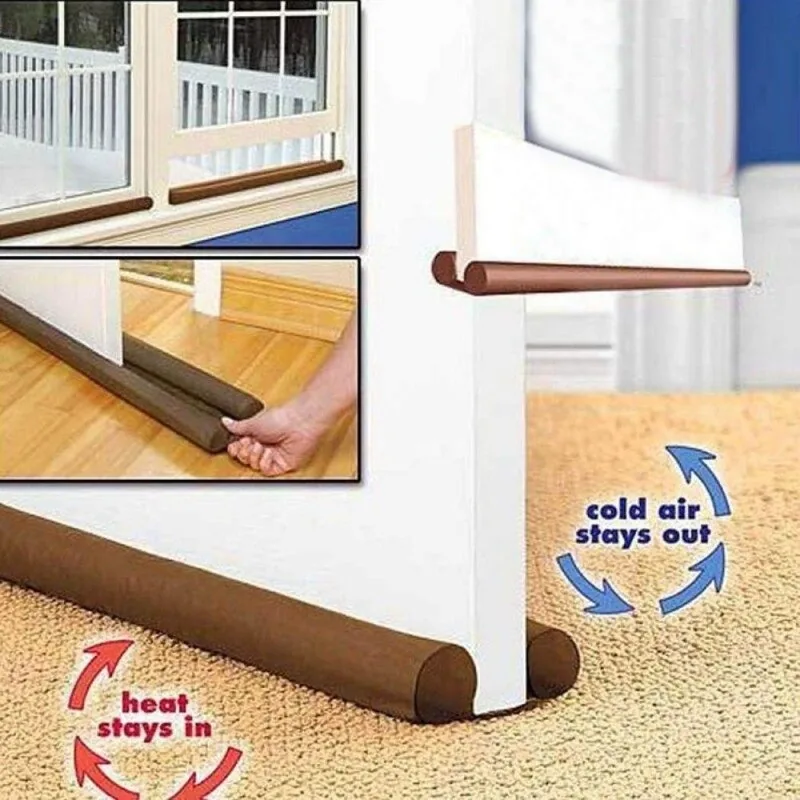 Under Door Draft Stopper Door Draft Blocker Guard Weather Stripping Noise Blocker Window Breeze Door Draft Weather Guard best for winter season , Under Door Draft Stopper Door Draft Blocker Guard Weather Stripping Noise Blocker Window Breeze Door Draft We