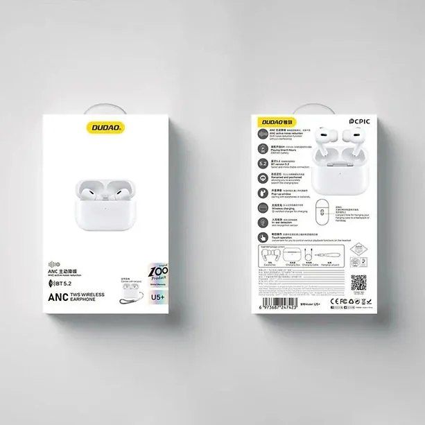 Dudao TWS Wireless Earphones U5 Plus , Dudao TWS Wireless Earphones U5 Plus for sale , Dudao TWS Wireless Earphones U5 Plus for Sale in Pakistan , Dudao TWS Wireless Earphones U5 Plus Available in Pakistan , Dudao TWS Wireless Earphones U5 Plus in lowest