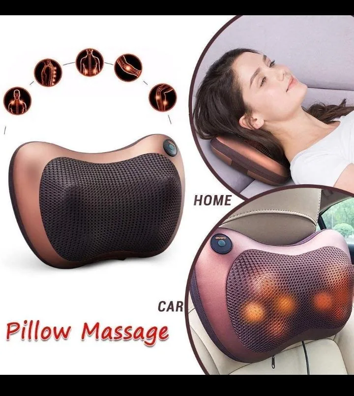 Electric Body Massager Pillow with LED Light for Car and Office , Electric Body Massager Pillow with LED Light for Car and Office for sale , Electric Body Massager Pillow with LED Light for Car and Office for Sale in Pakistan , Electric Body Massager Pill