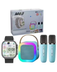 SMART WATCH M60 WITH K12 BT SPEAKER , SMART WATCH M60 WITH K12 BT SPEAKER for sale , SMART WATCH M60 WITH K12 BT SPEAKER for Sale in Pakistan , SMART WATCH M60 WITH K12 BT SPEAKER Available in Pakistan , SMART WATCH M60 WITH K12 BT SPEAKER in lowest price