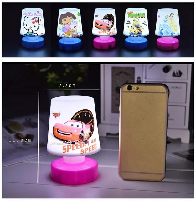New Kids Gift Mini Cartoon LED Night Lights Cute Pat Fish Cat Light Table Lamp Colorful Led Night Light For Children Boys Girls , New Kids Gift Mini Cartoon LED Night Lights Cute Pat Fish Cat Light Table Lamp Colorful Led Night Light For Children Boys Gir