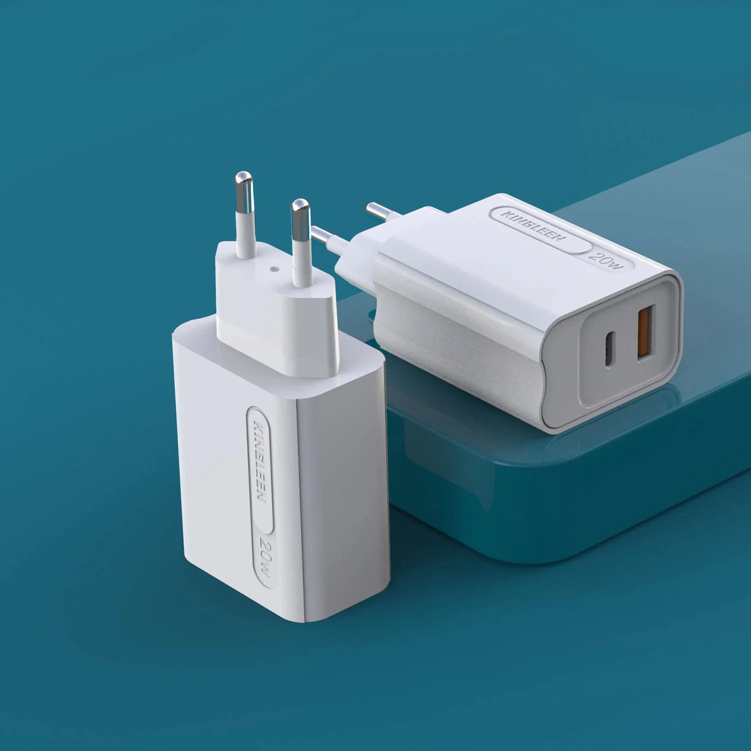 Kingleen Dual Port Fast Charger 20W PD+USB 3.0 E30 , Kingleen Dual Port Fast Charger 20W PD+USB 3.0 E30 for sale , Kingleen Dual Port Fast Charger 20W PD+USB 3.0 E30 for Sale in Pakistan , Kingleen Dual Port Fast Charger 20W PD+USB 3.0 E30 Available in Pa