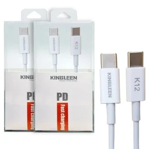 Kingleen Type C To Type C PD Fast Charging Cable 1mtr K12 , Kingleen Type C To Type C PD Fast Charging Cable 1mtr K12 for sale , Kingleen Type C To Type C PD Fast Charging Cable 1mtr K12 for Sale in Pakistan , Kingleen Type C To Type C PD Fast Charging Ca
