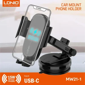 LDNIO 15W Wireless Charging Car Holder MW21 -1 , LDNIO 15W Wireless Charging Car Holder MW21 -1 for sale , LDNIO 15W Wireless Charging Car Holder MW21 -1 for Sale in Pakistan , LDNIO 15W Wireless Charging Car Holder MW21 -1 Available in Pakistan , LDNIO 1