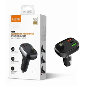 LDNIO 30W Car Charger Bluetooth V5.0 player C704Q , LDNIO 30W Car Charger Bluetooth V5.0 player C704Q for sale , LDNIO 30W Car Charger Bluetooth V5.0 player C704Q for Sale in Pakistan , LDNIO 30W Car Charger Bluetooth V5.0 player C704Q Available in Pakist