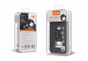 LDNIO 36W Zinc Alloy Shell Super Fast Car charger C1 , LDNIO 36W Zinc Alloy Shell Super Fast Car charger C1 for sale , LDNIO 36W Zinc Alloy Shell Super Fast Car charger C1 for Sale in Pakistan , LDNIO 36W Zinc Alloy Shell Super Fast Car charger C1 Availab