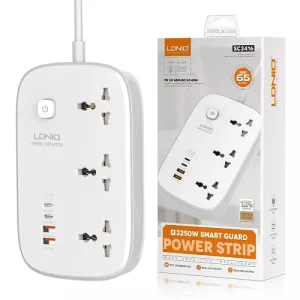 LDNIO 3AC Outlets 4-USB Power Strip SC3416 , LDNIO 3AC Outlets 4-USB Power Strip SC3416 for sale , LDNIO 3AC Outlets 4-USB Power Strip SC3416 for Sale in Pakistan , LDNIO 3AC Outlets 4-USB Power Strip SC3416 Available in Pakistan , LDNIO 3AC Outlets 4-USB