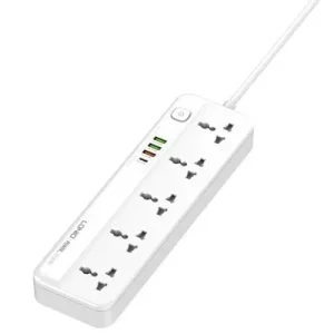 LDNIO 5-Way Outlet Power Strips with USB Ports Universal Extension SC5415 , LDNIO 5-Way Outlet Power Strips with USB Ports Universal Extension SC5415 for sale , LDNIO 5-Way Outlet Power Strips with USB Ports Universal Extension SC5415 for Sale in Pakistan