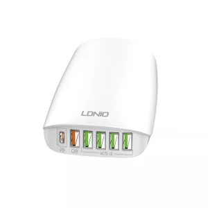 LDNIO A6573C 65W 6-Port USB Fast Wall Charger , LDNIO A6573C 65W 6-Port USB Fast Wall Charger for sale , LDNIO A6573C 65W 6-Port USB Fast Wall Charger for Sale in Pakistan , LDNIO A6573C 65W 6-Port USB Fast Wall Charger Available in Pakistan , LDNIO A6573