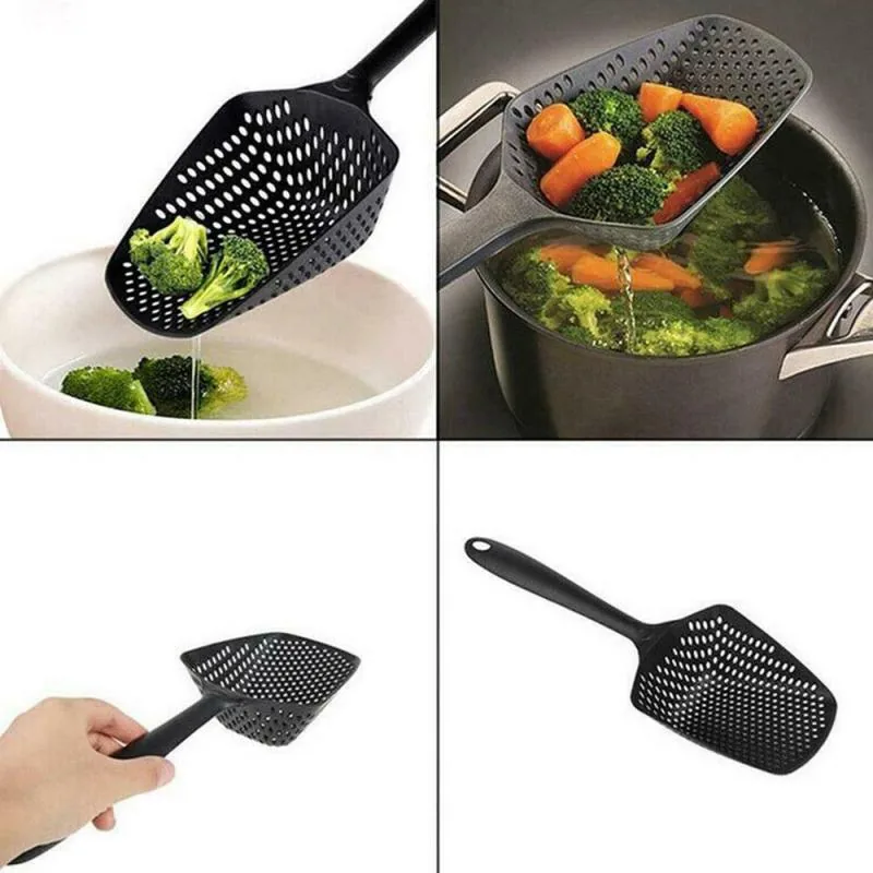 Filter Cooking Shovel Vegetable Strainer Scoop Nylon Spoon Kitchen Accessories , Filter Cooking Shovel Vegetable Strainer Scoop Nylon Spoon Kitchen Accessories for sale , Filter Cooking Shovel Vegetable Strainer Scoop Nylon Spoon Kitchen Accessories for S