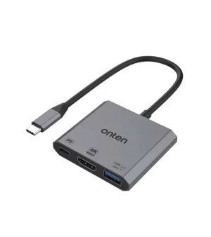 Onten 3-in-1 USB-C To HDMI 4K 60HZ Adapter UC301 , Onten 3-in-1 USB-C To HDMI 4K 60HZ Adapter UC301 for sale , Onten 3-in-1 USB-C To HDMI 4K 60HZ Adapter UC301 for Sale in Pakistan , Onten 3-in-1 USB-C To HDMI 4K 60HZ Adapter UC301 Available in Pakistan ,