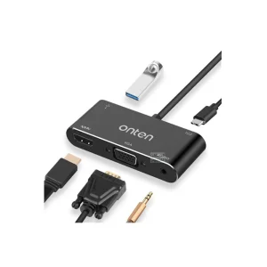 Onten 5-in-1 Type-c to HDMI+VGA+Audio+USB+Type-C Adapter OTN-9573S , Onten 5-in-1 Type-c to HDMI+VGA+Audio+USB+Type-C Adapter OTN-9573S for sale , Onten 5-in-1 Type-c to HDMI+VGA+Audio+USB+Type-C Adapter OTN-9573S for Sale in Pakistan , Onten 5-in-1 Type-