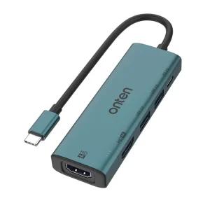 Onten 5-in-1 USB-C / Type-C to Dual HDM I+USB2.0+PD3.0 HUB UC126 , Onten 5-in-1 USB-C / Type-C to Dual HDM I+USB2.0+PD3.0 HUB UC126 for sale , Onten 5-in-1 USB-C / Type-C to Dual HDM I+USB2.0+PD3.0 HUB UC126 for Sale in Pakistan , Onten 5-in-1 USB-C / Typ