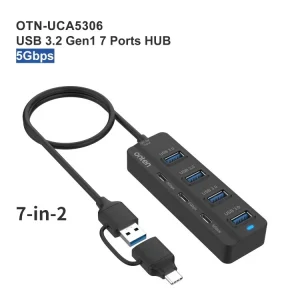 Onten 7-in-2 UCA5306 7-Ports HUB Docking Station , Onten 7-in-2 UCA5306 7-Ports HUB Docking Station for sale , Onten 7-in-2 UCA5306 7-Ports HUB Docking Station for Sale in Pakistan , Onten 7-in-2 UCA5306 7-Ports HUB Docking Station Available in Pakistan ,
