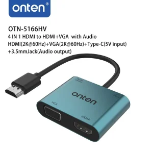 Onten HDMI to HDMI+VGA With Audio Converter , Onten HDMI to HDMI+VGA With Audio Converter for sale , Onten HDMI to HDMI+VGA With Audio Converter for Sale in Pakistan , Onten HDMI to HDMI+VGA With Audio Converter Available in Pakistan , Onten HDMI to HDMI+