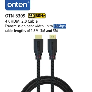 Onten High Speed HDMI Cable 4K OTN-8309 1.5Meters , Onten High Speed HDMI Cable 4K OTN-8309 1.5Meters for sale , Onten High Speed HDMI Cable 4K OTN-8309 1.5Meters for Sale in Pakistan , Onten High Speed HDMI Cable 4K OTN-8309 1.5Meters Available in Pakist