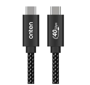 ONTEN OTN-CC202 USB4 and Thunderbolt 4 data Charging Cable High-Speed Charging 100W 5A 20V 40Gbps , ONTEN OTN-CC202 USB4 and Thunderbolt 4 data Charging Cable High-Speed Charging 100W 5A 20V 40Gbps for sale , ONTEN OTN-CC202 USB4 and Thunderbolt 4 data Ch