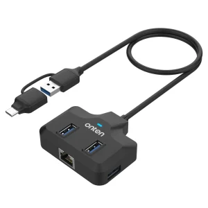 Onten Type-C/USB 3.1 Gen1 5G HUB with Ethernet Card OTN-UCA5311 , Onten Type-C/USB 3.1 Gen1 5G HUB with Ethernet Card OTN-UCA5311 for sale , Onten Type-C/USB 3.1 Gen1 5G HUB with Ethernet Card OTN-UCA5311 for Sale in Pakistan , Onten Type-C/USB 3.1 Gen1 5