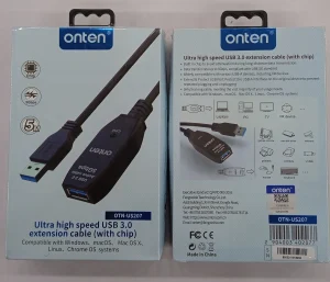 Onten Ultra High Speed USB 3.0 Extension Cable with Chip OTN-US207 , Onten Ultra High Speed USB 3.0 Extension Cable with Chip OTN-US207 for sale , Onten Ultra High Speed USB 3.0 Extension Cable with Chip OTN-US207 for Sale in Pakistan , Onten Ultra High S