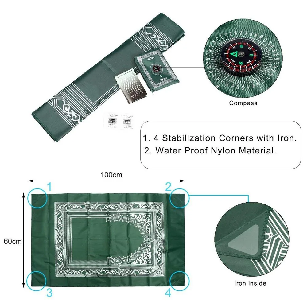 Prayer Mat with Compass Prayer Carpet Prayer Rug Religious Service Accessories , Prayer Mat with Compass Prayer Carpet Prayer Rug Religious Service Accessories for sale , Prayer Mat with Compass Prayer Carpet Prayer Rug Religious Service Accessories for S