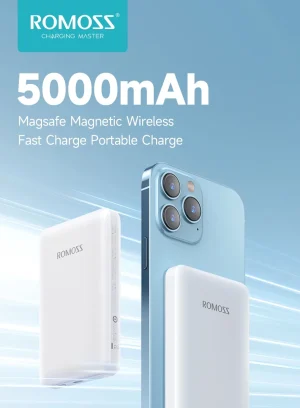 ROMOSS Magnetic Power Bank 5000mAh WSC05 , ROMOSS Magnetic Power Bank 5000mAh WSC05 for sale , ROMOSS Magnetic Power Bank 5000mAh WSC05 for Sale in Pakistan , ROMOSS Magnetic Power Bank 5000mAh WSC05 Available in Pakistan , ROMOSS Magnetic Power Bank 5000