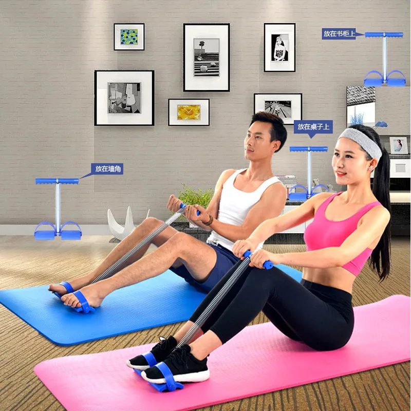 Tummy Trimmer Elastic Sit Up Pull Rope Spring Tension Foot Pedal Abdomen Leg Exerciser , Tummy Trimmer Elastic Sit Up Pull Rope Spring Tension Foot Pedal Abdomen Leg Exerciser for sale , Tummy Trimmer Elastic Sit Up Pull Rope Spring Tension Foot Pedal Abd