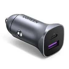 Ugreen 22.5W Dual-Port Car Charger PD 30W+SCP 40858 , Ugreen 22.5W Dual-Port Car Charger PD 30W+SCP 40858 for sale , Ugreen 22.5W Dual-Port Car Charger PD 30W+SCP 40858 for Sale in Pakistan , Ugreen 22.5W Dual-Port Car Charger PD 30W+SCP 40858 Available i